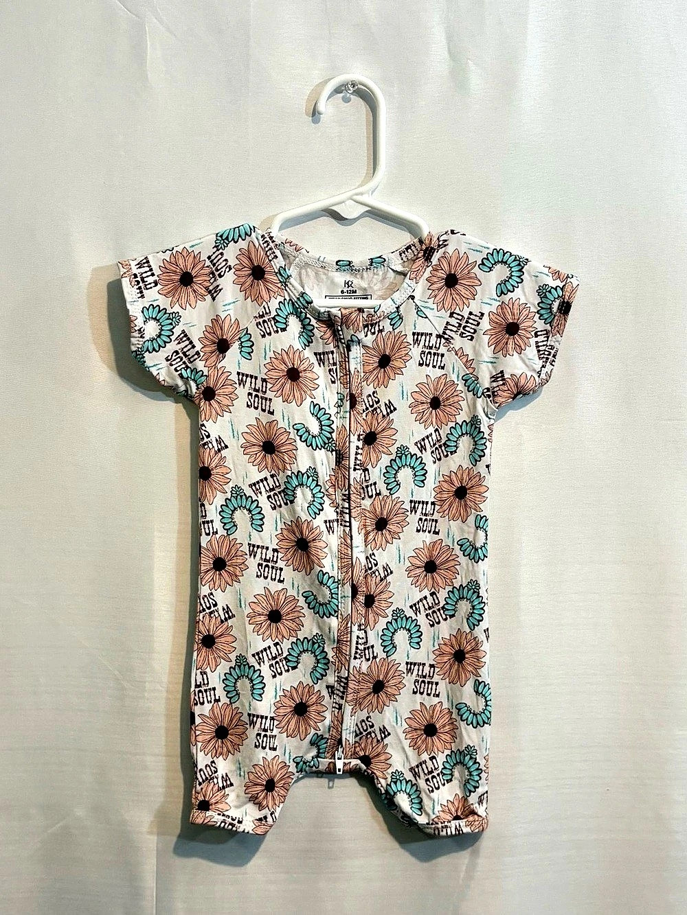 NWT 6-12 western bamboo zippy